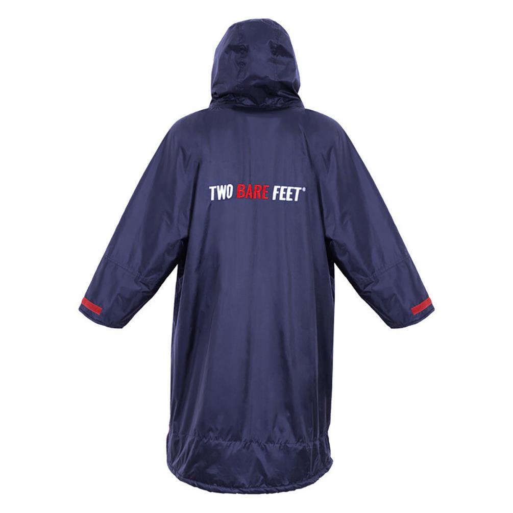 Two Bare Feet Kids Weatherproof Changing Robe & Changing Mat - Navy / Red Extra Image 1
